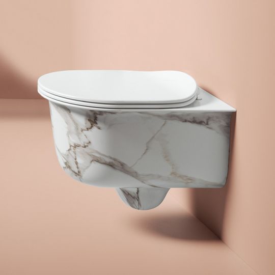 Безободковый подвесной унитаз Artceram Chic 53x38 CHV001