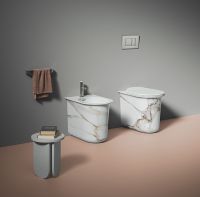 Унитаз Artceram Chic 380x530 мм напольный безободковый CHV002 схема 4