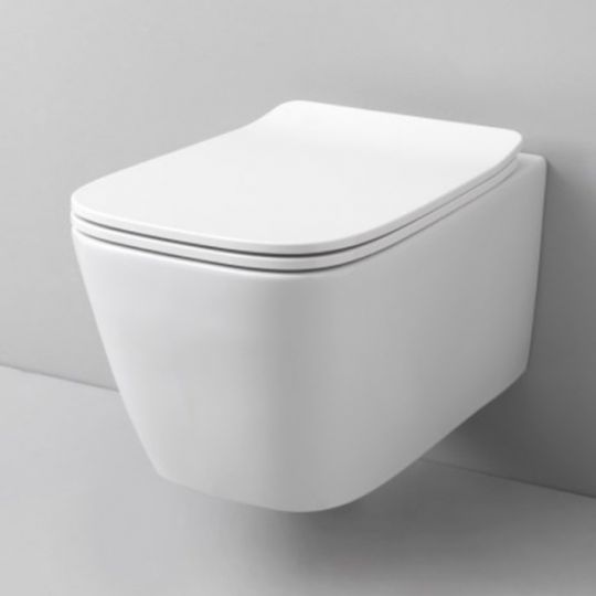 Безободковый подвесной унитаз Artceram A16 ASV003 схема 11