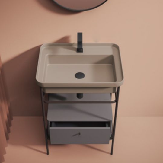 Раковина прямоугольная Artceram Fuori Scala TFL034 60х45 схема 4