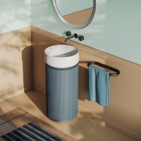 Круглая тумба для раковины Artceram Mono 39х39х72 см столешница с резьбой ACM042 схема 1 Круглая тумба для раковины Artceram Mono 39х39х72 см столешница с резьбой ACM042 схема 1