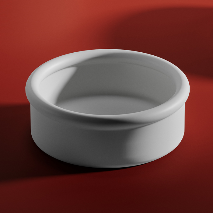 Изображение Раковина накладная Artceram Brera 43х43 см BRL001