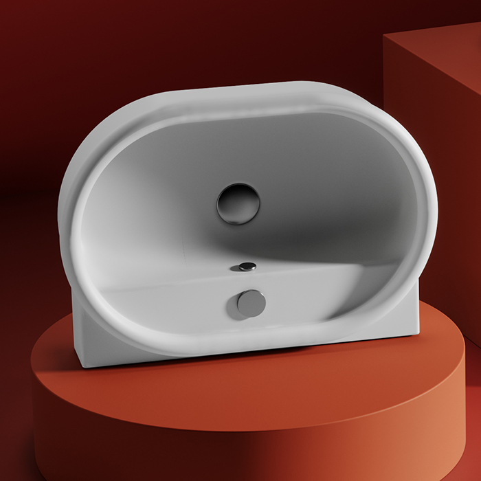 Изображение Раковина Artceram Brera 650х460х180 мм BRL004