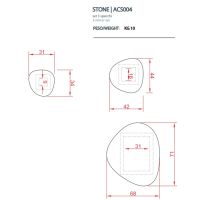 Комплект из 3 зеркал Artceram The One  ACS004 схема 2