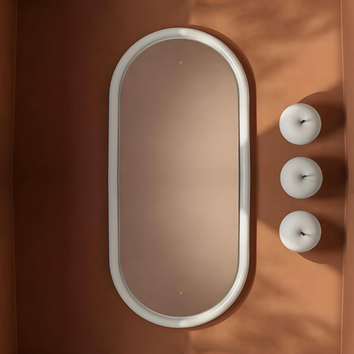 Зеркало Artceram Milano 550х1000 мм со светодиодной подсветкой ACS019 цена от 81 510 ₽ Фото Зеркало Artceram Milano 550х1000 мм со светодиодной подсветкой ACS019