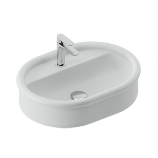 Раковина накладная Artceram Brera 60х45 см BRL002 схема 3