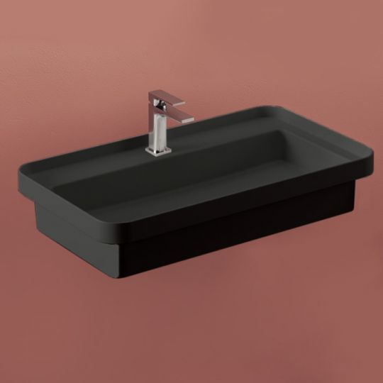 Подвесная раковина прямоугольная Artceram Fuori Scala TFL035 80x45 схема 5