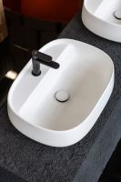 Овальная накладная раковина Artceram Whisky WHL002 60x45 см схема 5