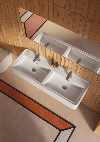 Прямоугольная раковина Artceram Rodolfo ROL006 120x45 см схема 3