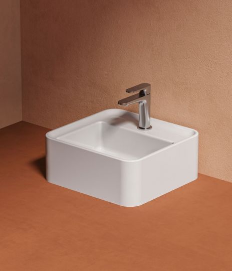 Прямоугольная раковина Artceram Rodolfo ROL004 40x38 см схема 3