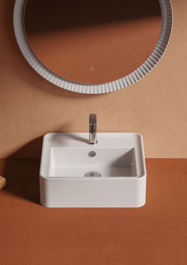 Прямоугольная раковина Artceram Rodolfo ROL003 50x45 см схема 4 Прямоугольная раковина Artceram Rodolfo ROL003 50x45 см схема 4