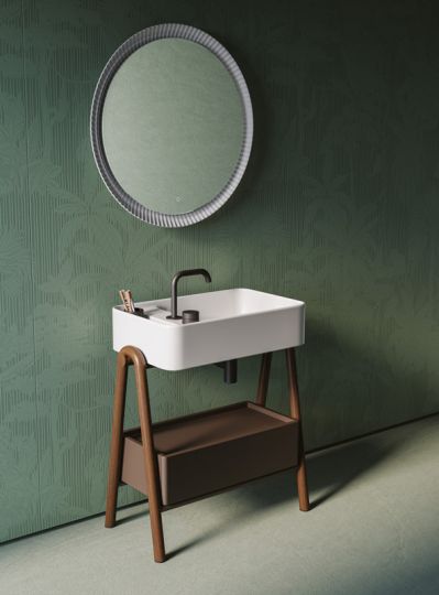 Прямоугольная раковина Artceram Brooklyn BNL003 65x40 см схема 3 Прямоугольная раковина Artceram Brooklyn BNL003 65x40 см схема 3