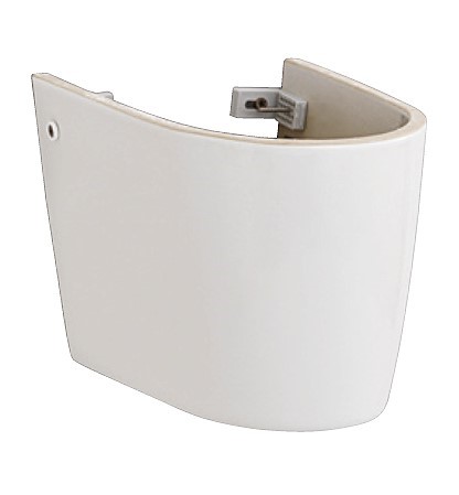 Изображение Полупьедестал Artceram Ten 320x500 мм для раковины TEC004 цвет белый