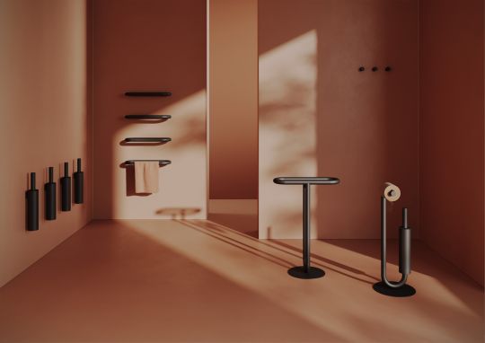 Ершик с настенной колбой Artceram Bold ACA081 схема 2 Ершик с настенной колбой Artceram Bold ACA081 схема 2