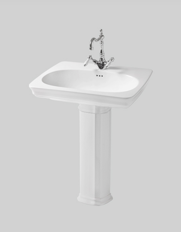 Изображение Пьедестал Artceram Civitas для раковины 680 мм CIC001 цвет белый