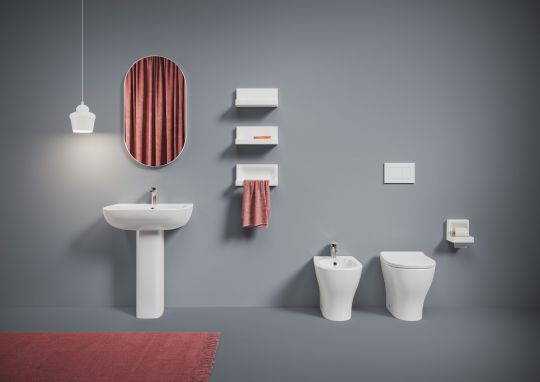 Биде напольное Artceram Ten Биде 360х520 мм TEB005 схема 3