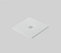 Поддон Artceram Lapis 800х800 мм противоскользящее покрытие керамика PDR029 схема 1 Поддон Artceram Lapis 800х800 мм противоскользящее покрытие керамика PDR029 схема 1