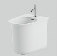 Биде напольное Artceram Chic 380x530 мм CHB002 схема 1 Биде напольное Artceram Chic 380x530 мм CHB002 схема 1