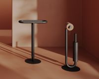 Стойка Artceram Bold с двойным полотенцедержателем ACA084 схема 2 Стойка Artceram Bold с двойным полотенцедержателем ACA084 схема 2