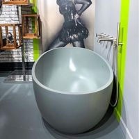 Отдельностоящая ванна из искусственного камня Artceram File 2.0 169x87 FLW001 схема 4