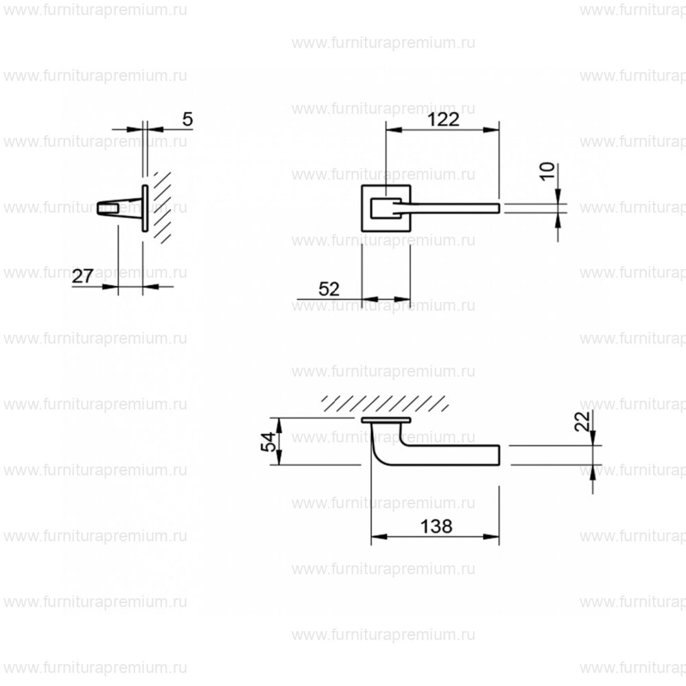 Ручка Tupai Supra 3097 5S Q