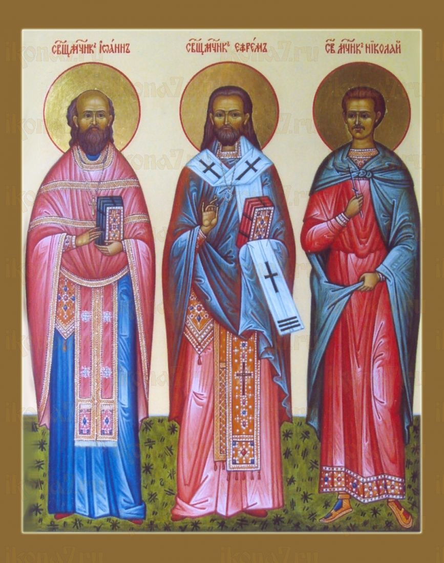Икона Николай Варжанский (рукописная)