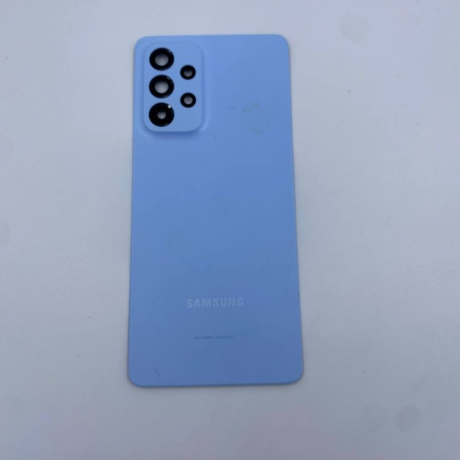 Samsung Galaxy A53 Задняя Крышка оригинал (снятая) голубая