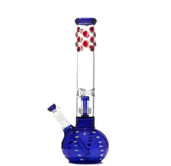 Стеклянный Бонг Blue Matrix Ball