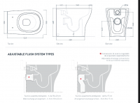 Artceram Ten Биде напольное 360х520 мм TEV008 TEV008 схема 2