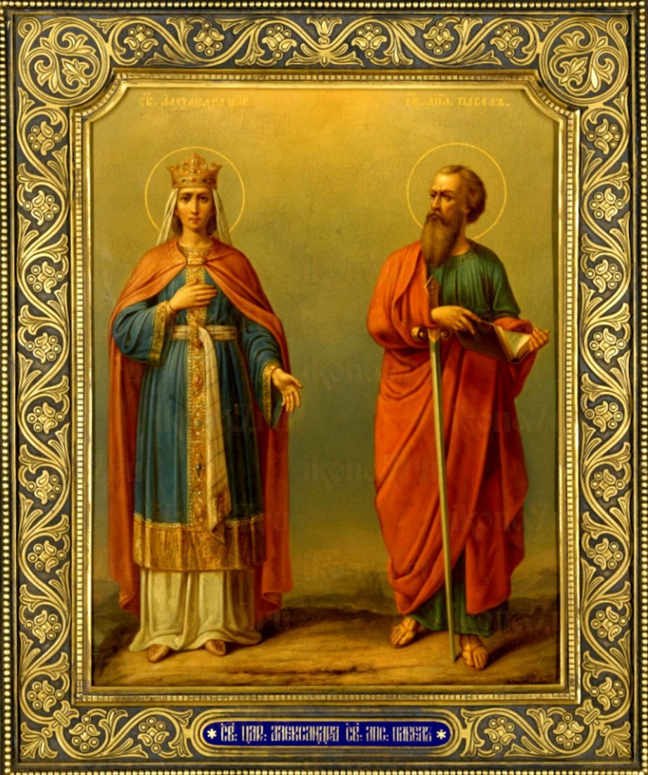 Икона Павла: Символ Духовного Преображения (рукописная)