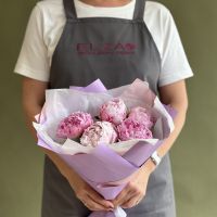 Акция! Букет из пионов "Сара"