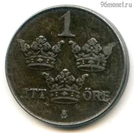 Швеция 1 эре 1947