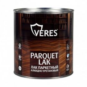 Лак Паркетный Veres Parquet Lak 2.5л Алкидно-Уретановый Полуматовый / Верес Паркет Лак