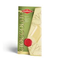 Шоколад белый с фисташками из Бронте DOP, Condorelli, 100 г, Tavoletta di cioccolato bianco con “pistachio verde di Bronte DOP” 100 g