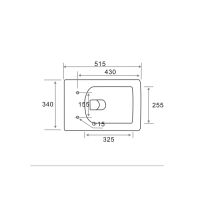 Комплект TECEspring Base, панель смыва с прямоугольными кнопками, унитаз модель S K402101/03/04WCS схема 8 Комплект TECEspring Base, панель смыва с прямоугольными кнопками, унитаз модель S K402101/03/04WCS схема 8