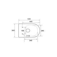 Комплект TECEspring Base, панель смыва с прямоугольными кнопками, унитаз модель S K402101/03/04WCS схема 7 Комплект TECEspring Base, панель смыва с прямоугольными кнопками, унитаз модель S K402101/03/04WCS схема 7