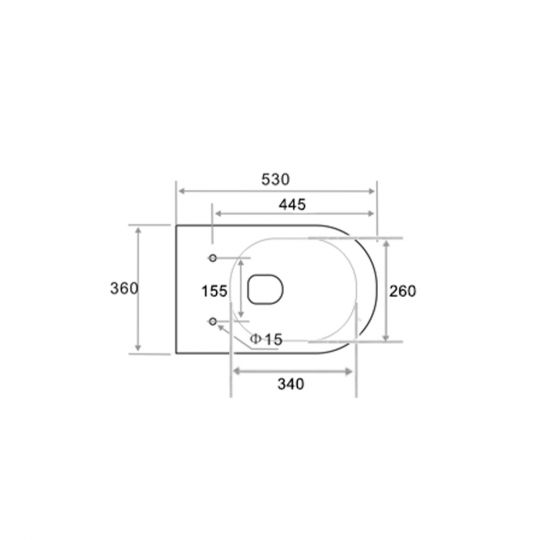 Комплект TECEspring Base, панель смыва с прямоугольными кнопками, унитаз модель S K402101/03/04WCS схема 7 Комплект TECEspring Base, панель смыва с прямоугольными кнопками, унитаз модель S K402101/03/04WCS схема 7