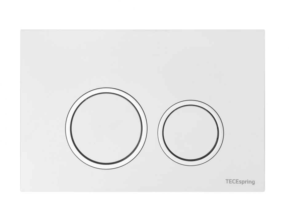 Комплект TECEspring Base, панель смыва с круглыми кнопками унитаз модель S K401101/03/04WCS ФОТО