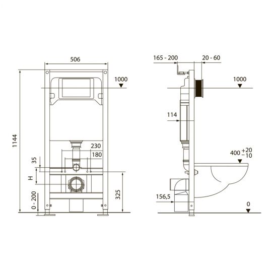 Комплект TECEspring Base, панель смыва с круглыми кнопками унитаз модель R K401101/03/04WCR схема 5 Комплект TECEspring Base, панель смыва с круглыми кнопками унитаз модель R K401101/03/04WCR схема 5