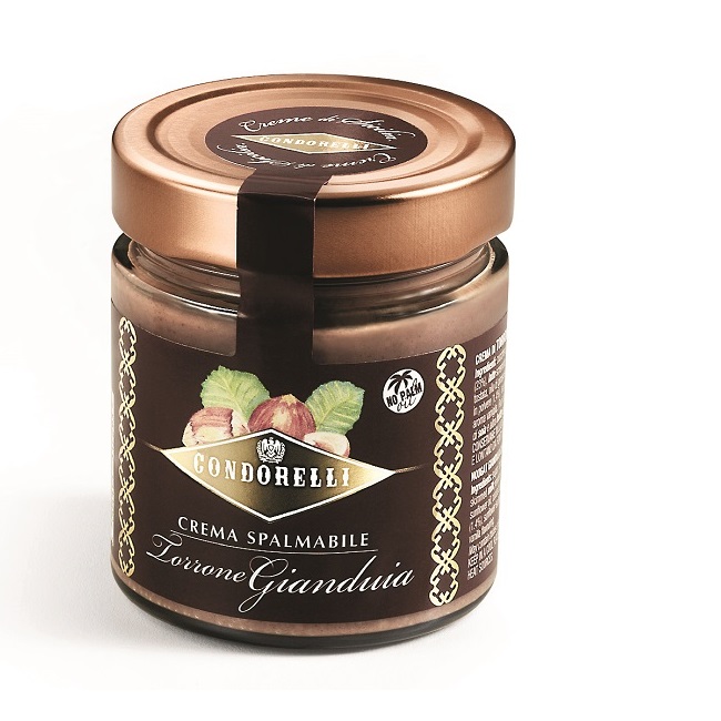 Крем Торроне Джандуйя, Condorelli, 190 г, Crema Torrone nocciola 190 g
