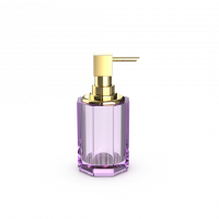 Дозатор для житкого мыла Decor Walther Kristall 09435 с фурнитурой золотого цвета схема 7 Дозатор для житкого мыла Decor Walther Kristall 09435 с фурнитурой золотого цвета схема 7