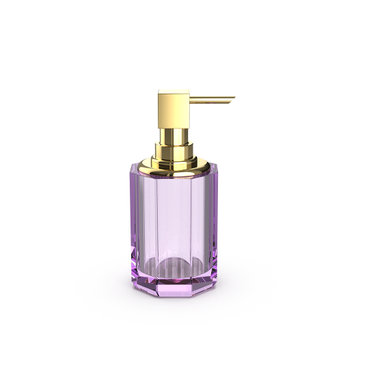 Дозатор для житкого мыла Decor Walther Kristall 09435 с фурнитурой золотого цвета схема 7 Дозатор для житкого мыла Decor Walther Kristall 09435 с фурнитурой золотого цвета схема 7