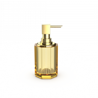 Дозатор для житкого мыла Decor Walther Kristall 09435 с фурнитурой золотого цвета схема 8 Дозатор для житкого мыла Decor Walther Kristall 09435 с фурнитурой золотого цвета схема 8
