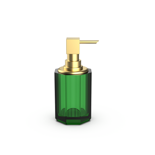 Дозатор мыла Decor Walther Kristall 09436 с фурнитурой матового золотого цвета схема 2 Дозатор мыла Decor Walther Kristall 09436 с фурнитурой матового золотого цвета схема 2