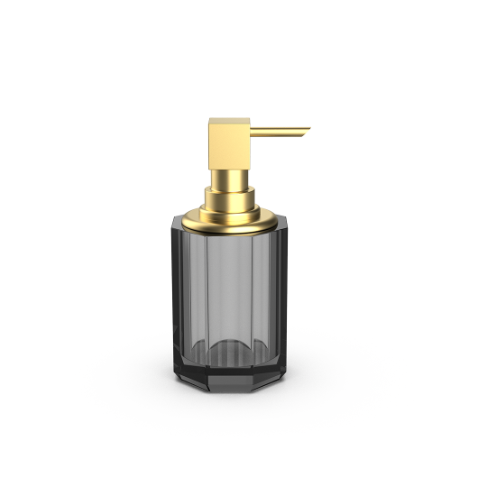 Дозатор мыла Decor Walther Kristall 09436 с фурнитурой матового золотого цвета схема 3 Дозатор мыла Decor Walther Kristall 09436 с фурнитурой матового золотого цвета схема 3