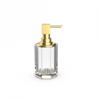 Дозатор мыла Decor Walther Kristall 09436 с фурнитурой матового золотого цвета схема 5 Дозатор мыла Decor Walther Kristall 09436 с фурнитурой матового золотого цвета схема 5