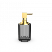 Мыльный дозатор Decor Walther Kristall 09437 с фурнитурой цвета никель схема 3