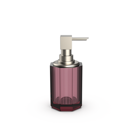 Мыльный дозатор Decor Walther Kristall 09437 с фурнитурой цвета никель схема 4