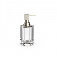 Мыльный дозатор Decor Walther Kristall 09437 с фурнитурой цвета никель схема 5