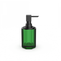 Мыльный дозатор Decor Walther Kristall 09438 с черной фурнитурой схема 2